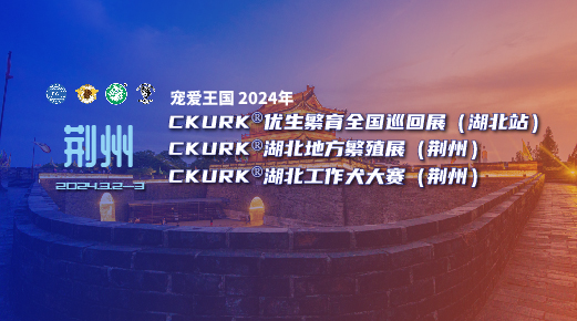 宠爱王国2024年CKURK®优生繁育全国巡回展(湖北站)、湖北地方繁殖展(荆州)、湖北工作犬大赛(荆州)